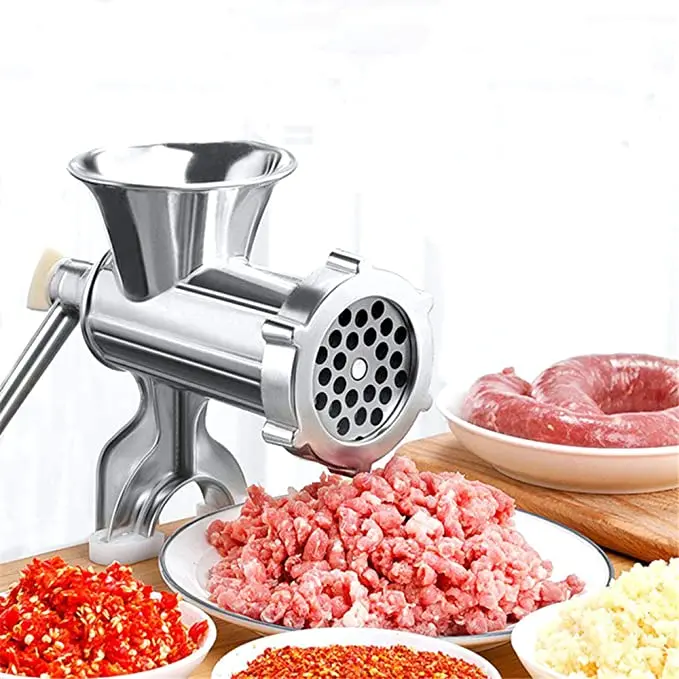 Manual Meat Grinder Sausage Filling 
