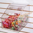 Lucite Acrylic Candy Holder Display Box Lucite Plexiglass Countertop Candy Bin Container