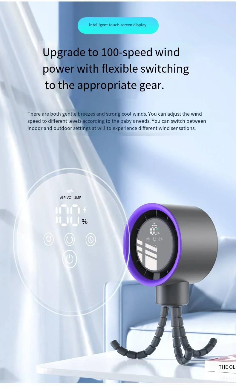 Mini Portable Fan, USB, Plastic - detail 26