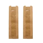 French Paper Bakery Paper Bag Sharp Bottom Window Baguette French Caterpillar Bread Bakery Paper Bag