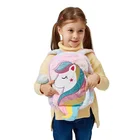 School High 3D Unicorn Design Cartoon Backpack School Bags Girl High Quality School Bags For Girls