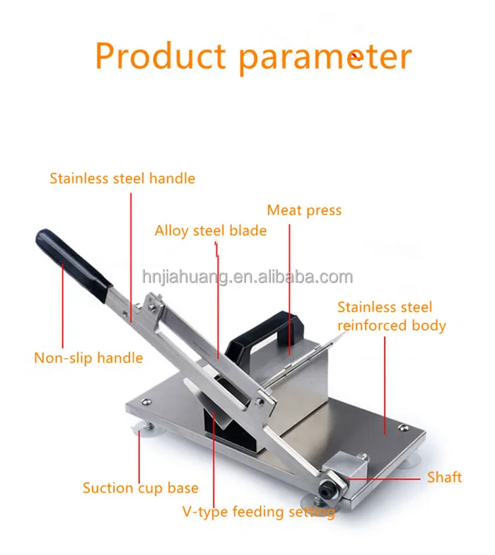 Low Price Manual Cutting Machine Hand Meat Slicer