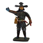 Toy Metal Toy Soldier Japanese Samurai Figurine Hand-painted Collectable Figurine