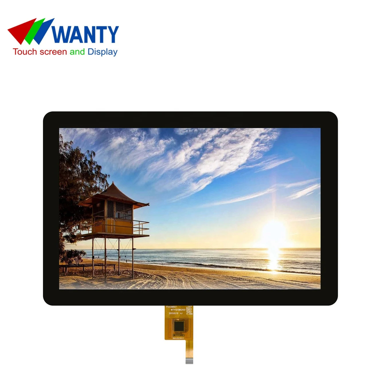 tft display touch screen 10.1 free sample