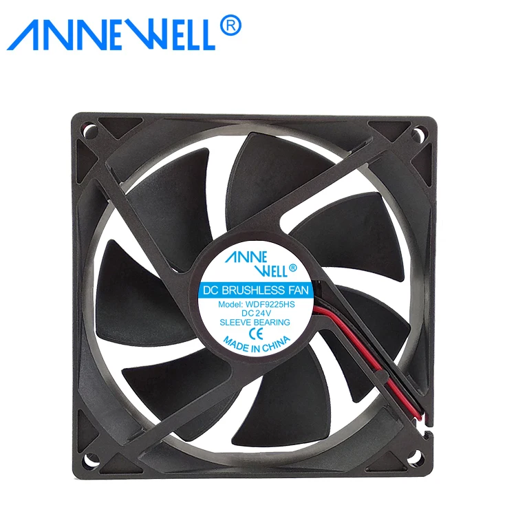 Axial Ventilation Sleeve Bearing, 24v, 9225, Inverter - detail 2