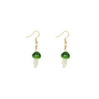 Earrings Green Hoop A Pairs Of High Quality Earrings Emerald Green Simple Hoop Pendant Earrings
