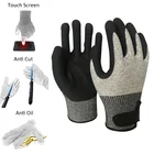 Mining Safety Gloves Mining Safety Gloves Mining Safety Nitrile Coated Anti-Cut Gloves