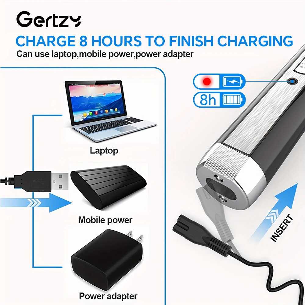 Men's Portable Electric Four-in-One Hair Clipper Set Multi-Functional New Design for Home Car & RV Nose Hair Trimmer factory