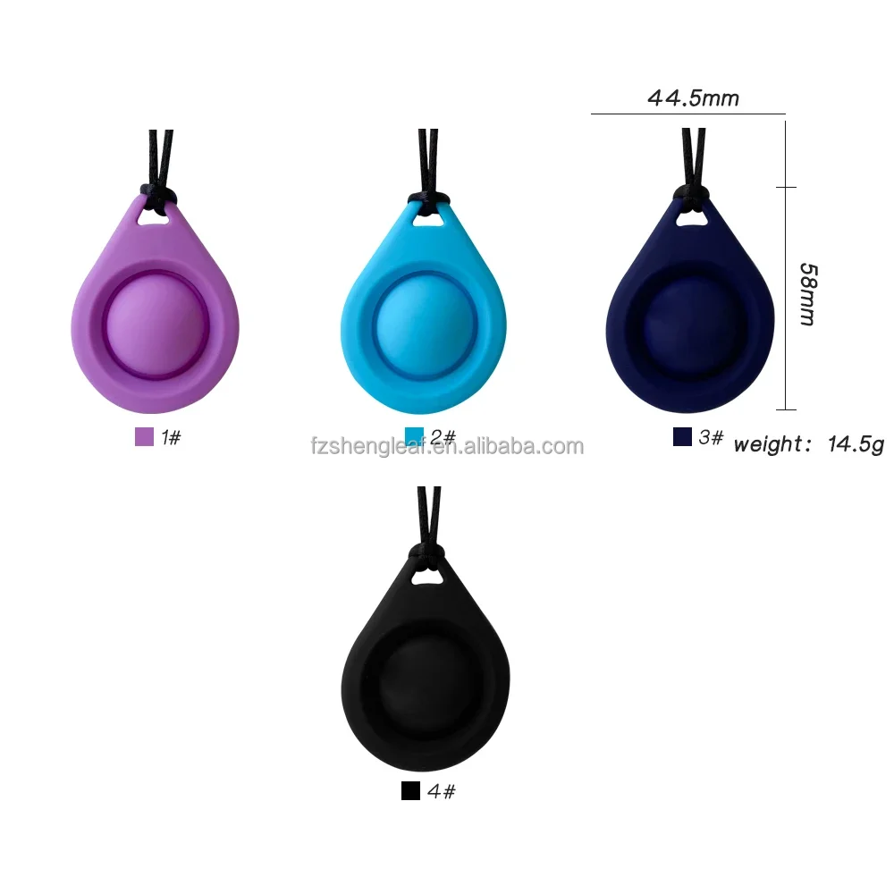 product baby teether silicone teether toy bpa free food grade sensory soft soothing infant chew toy necklace for teething relief baby-8