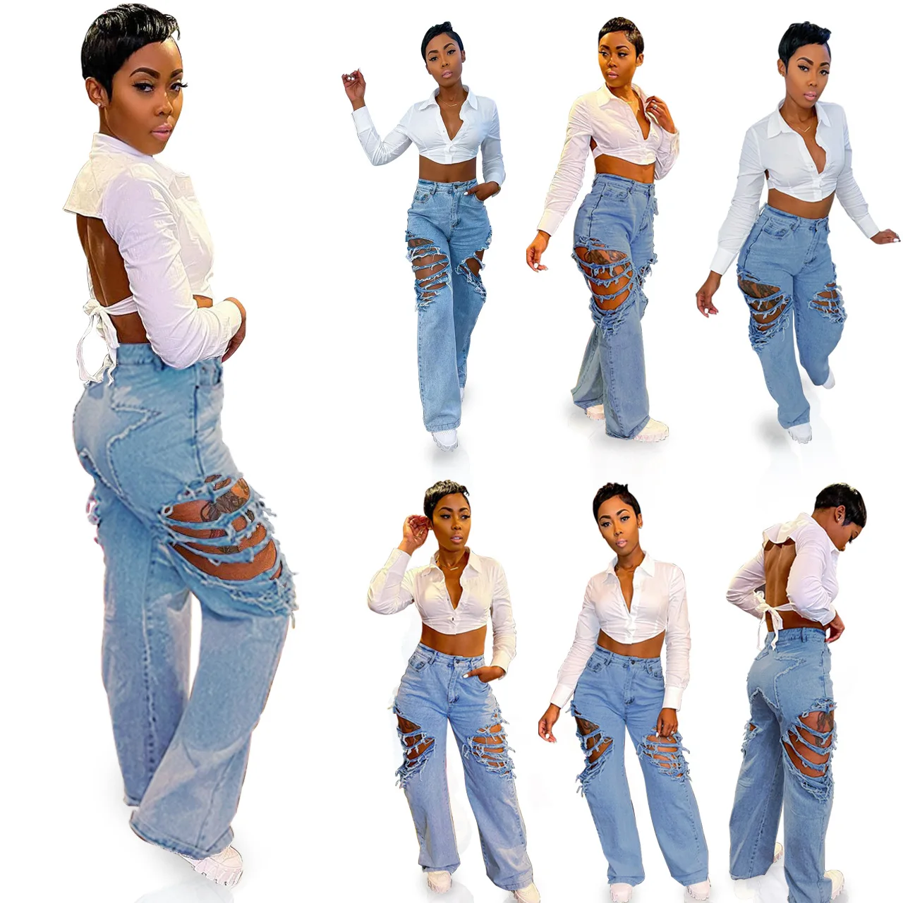 Ch4 Trendy Sexy Waists Womens Summer 