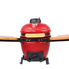 Charcoal Kamado Grill Kamado Charcoal Table Top Grill Heat Resistant Durable - 12" Inch Classic