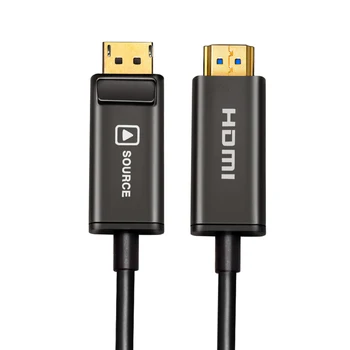 DP to HDMI 4k Cable Factory High Speed 4K 6FT Braided Active DisplayPort to HDMI Cable 4K