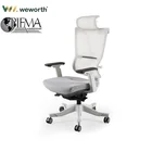 Gray Chair Weworth Swivel Lumbar Support Gray Mesh Ergonomic Office Chair