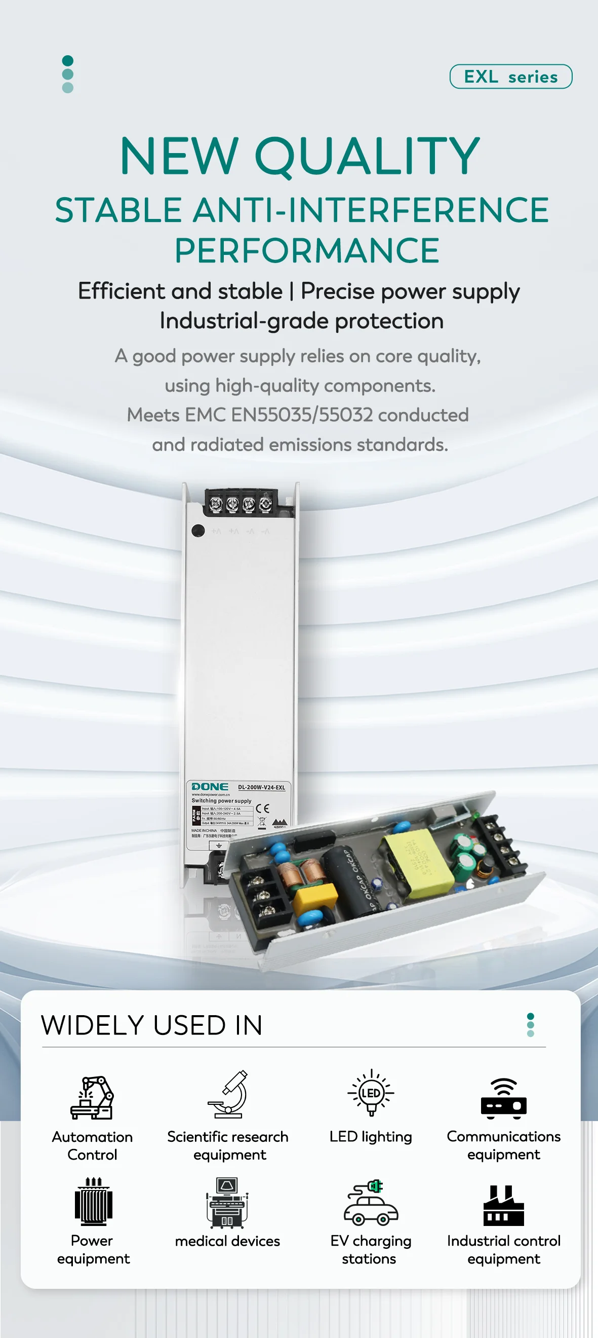 Speed Controllers Regulators, DONE, EXL, 50W, 100W - detail 2