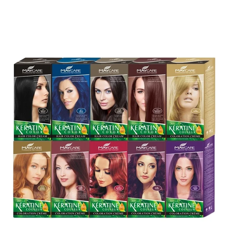Herbal Ingredients Low Damage Color Cream Hair Dye Treatment Ppd Free Hair  Color - Buy Low Damage Color Cream Hair Dye,Ppd Free Hair Color,Hair Color  Treatment Product on 