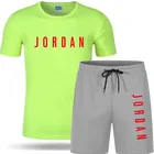 2021 Men Knitting Shorts Tracksuit Shorts Set/short Sports Suit/knitting Sport Suit