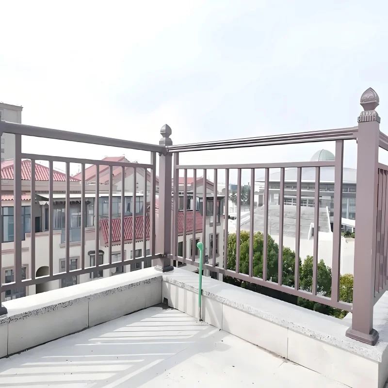 Adjustable Aluminum Alloy, Galvanized Pipe Glass Spigot Balcony Railings Floor Mounted Frameless Clamp Handrail System factory