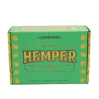 Rectangle hinged tin cookie box medicine box cigarette box
