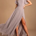 Formal Dress Dresses Women's Formal Floral Lace Evening Party Maxi Dress Peach Bridesmaids Dresses