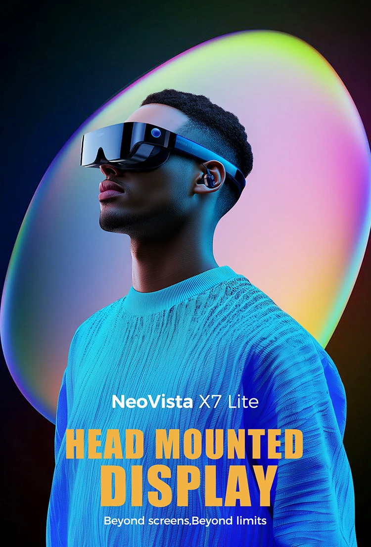 Immersive 3D Smart Glasses Head Mounted Virtual Reality Display for ...