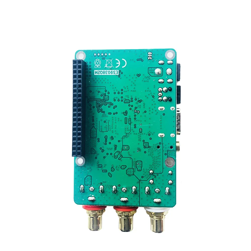 Raspberry Pi Es9038q2m Dac Audio Decoder Board Hifi Coaxial Fiber I2s Analog 3b4b 768k 32bit 5331