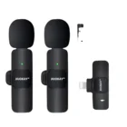 Wireless Long Battery Life Compact Lavalier Microphone For Apple Port Phone