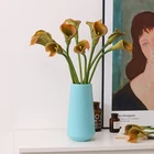 Silk Calla Mini Artificial Silk Flower Fake PU Real Touch Calla Lily For Home Office Party Decoration