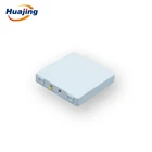 Ftth 2 Ports Fiber Optic Wall Plate Outlet Unloaded Optical Plastic Terminal Box Distribution Box