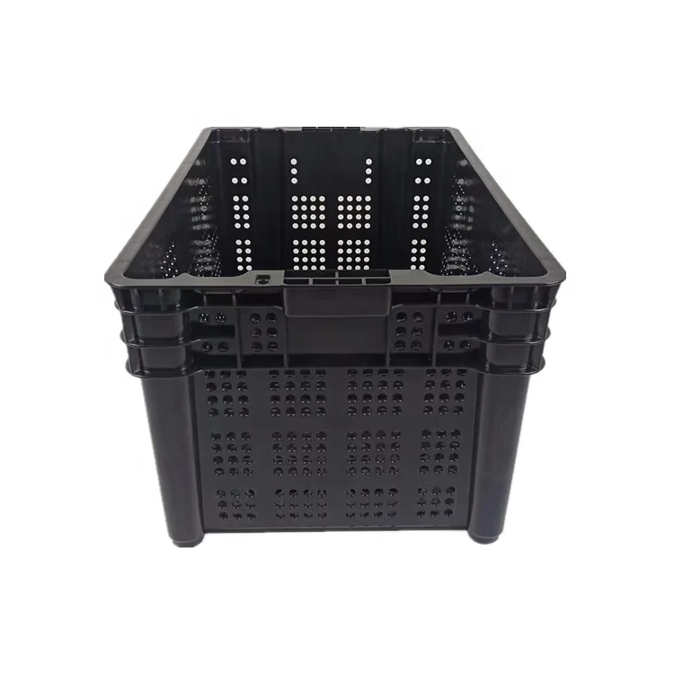 Manufacturer Wholesale Durable Storage Container Plastic Vegetable Crates manufacture