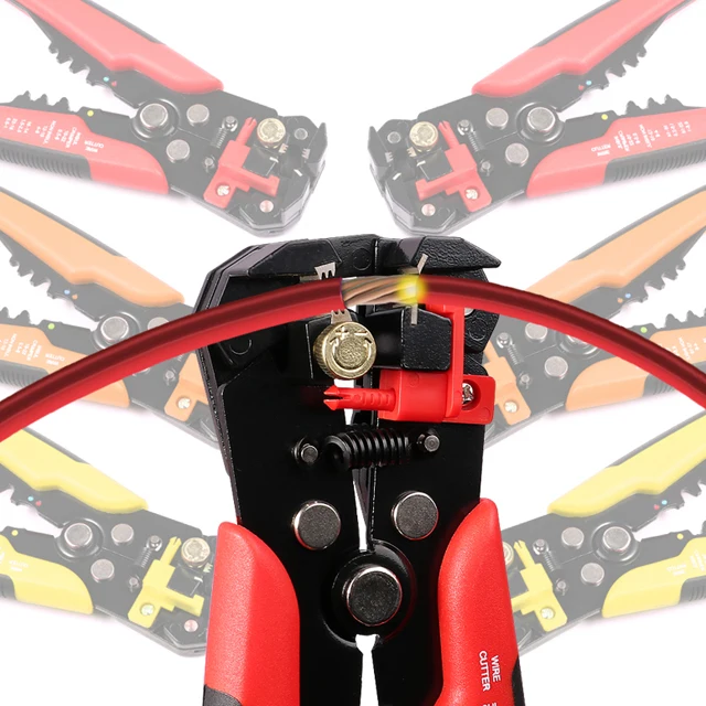 Wire Stripper Automatic Cutter Hand Stripping Crimper Cable Tool Pliers Terminal 