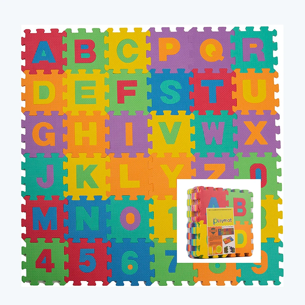 target alphabet foam mat