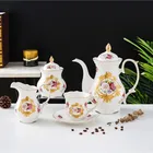 Best Set Best Price Superior Quality Porcelain European Crockery Complete Tea Set