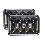 Focus Car ACTEAM 9-16v Dot Ip67 60w 6000K Focus 4 X6 Inch Car Led Daytime Running Lights Off Road Headlight