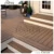 100% pvc waterproof UV resistant asa pvc decking