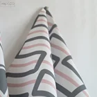 Tea Towels Kitchen Tea Towels Grey And Pink Geometric Kitchen Towels 100% Cotton