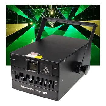 DJ 10w show laser lighting 40kpps 10000mw rgb animated laser light show