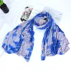 Tie Dye Shawls 2021 New Fashion Tie Dye Cotton Jersey Shawls Printed Hijab Scarves