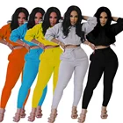 High-quality Sweat 2 Piece Suit With Hood And Double Pockets Hot Style Sports Suit In Europe And America