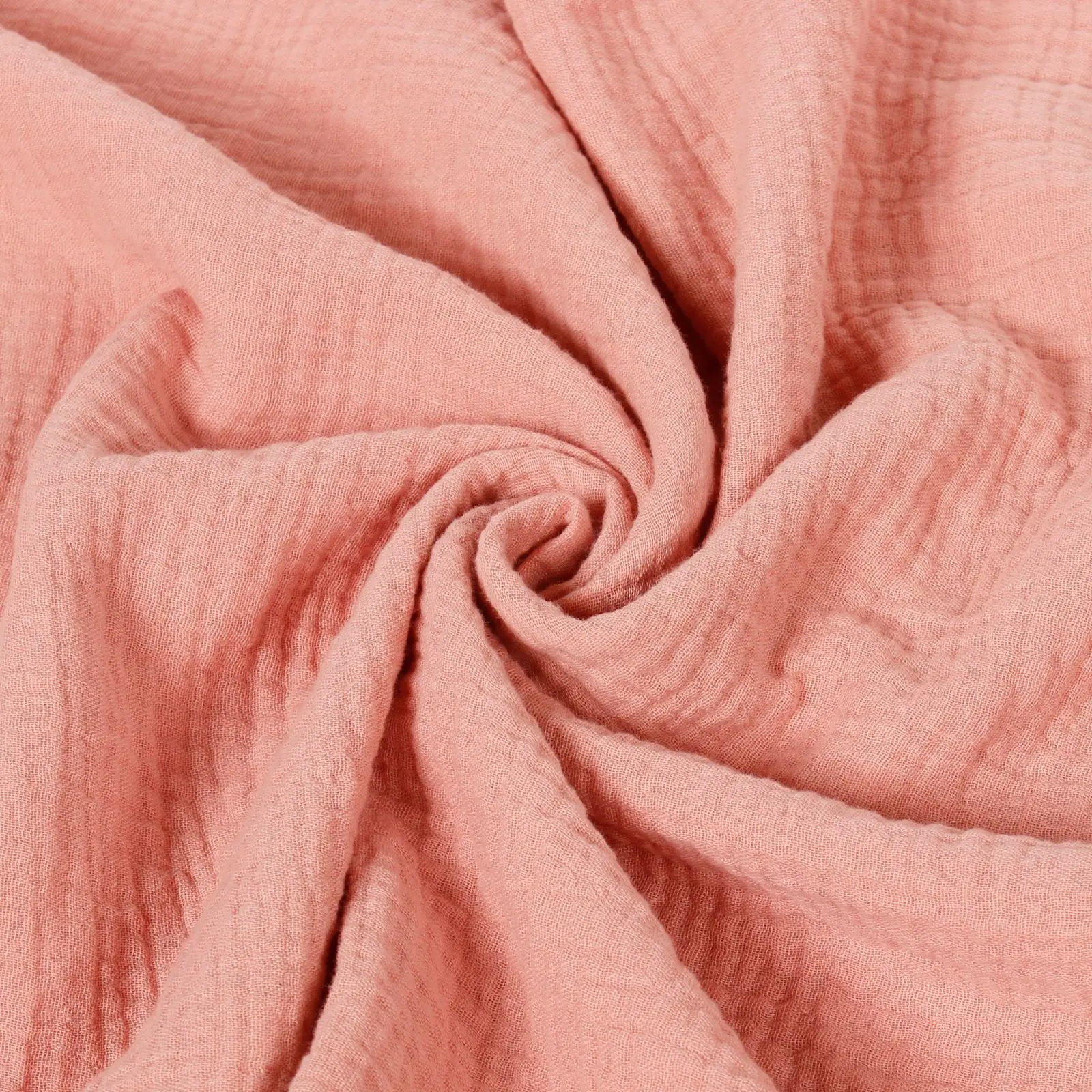 Muslin Swaddle Blanket Soft Breathable Cotton Baby Receiving Blanket Muslin Swaddling Wrap Neutral Receiving Blanket for Newborn