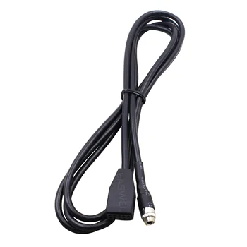 For E46 Audio Aux Cable Female Adapter with 3.5mm Aux Extension Cable