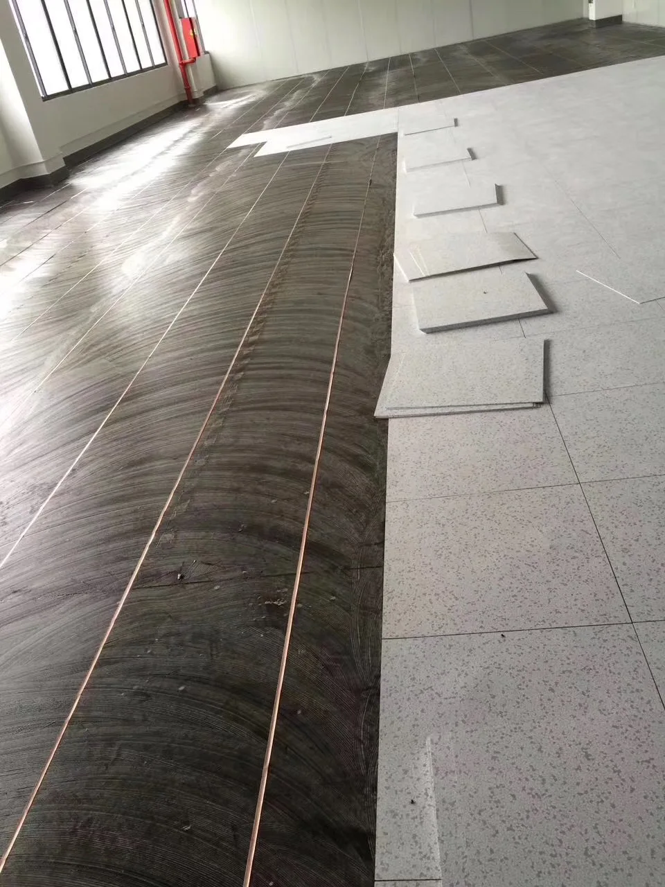 anti static floor for electronic factory