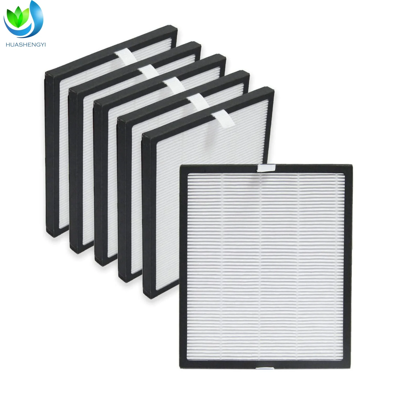 product air purifier household use eco friendly air filter oem air purifier h12 h13 h14 hepa filter high efficiency active carbon filter-2