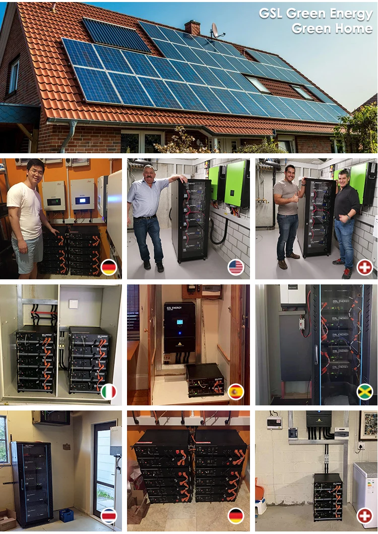 GSL ENERGY Hot Sale CATL Grade A Cell Solar Storage 5Kwh Lithium Battery 51.2V 100Ah Rack Lifepo4 Battery 48V factory