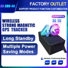 CJ280 4G CJGPS Strong Magnetic 18000mAh Long Battery Life Vehicle 4G Gps Track Wireless Gps Tracker Car