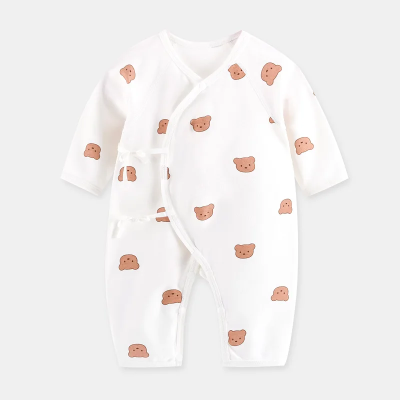 Wholesale Baby clothing romper rompers baby bodysuits for baby clothes long sleeves newborn pajamas