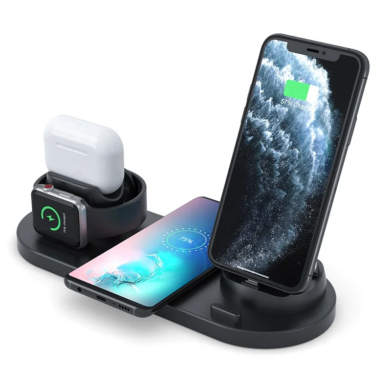 kubiske dragt vedlægge 2021 New Latest Gadgets 4 In 1 Fast Wireless Charger Station For Apple  Watch Airpods,6 In 1 Charging Dock For Multiple Devices - Buy 4 In 1  Wireless Charger,2021 New Latest Gadget