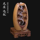 Burner Handmade Incense Waterfall Backflow Incense Burner Handmade Ceramic Incense Burner