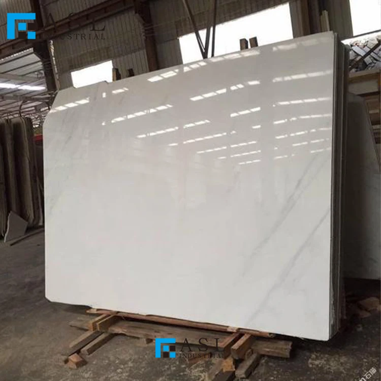 High Quality Polished Eastern Calacata white Marble,Orient White Marble