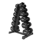 Gym Gym Triangle Dumbbell Set Rack Multi-level Weight Storage Rack Suitable For Family Gym