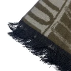 Vintage Silk Scarf Neck Scarf Men Big Luxury Fringed Customized Neck City Brushed Vintage Silk Men'S Scarf